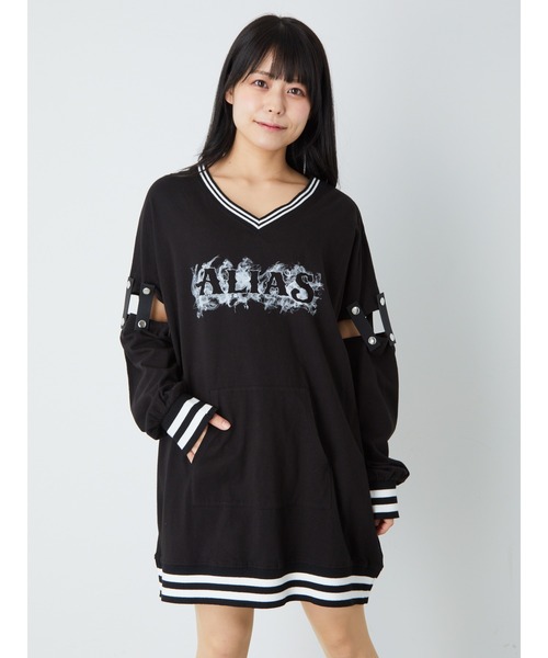 ハーネスラインプルオーバー Tシャツ カットソー トップス Jamie エーエヌケー ジェイミーエーエヌケー のtシャツ カットソー ハーネスラインプルオーバー を購入できます Ailand Tシャツ カットソー エーエヌケー ジェイミーエーエヌケー の