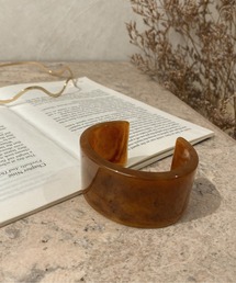 【apres jour clair×ARIAZ】クリアBIGバングル【ZOZOTOWN限定アイテム】