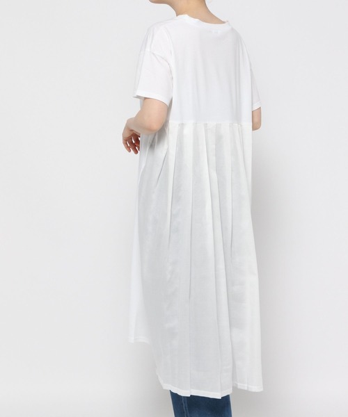 ichi（イチ）の「【ichi(イチ)】ドッキングワンピース（ワンピース・レディース・ホワイト/ブラック/ベージュ・FREE）」の2枚目の写真