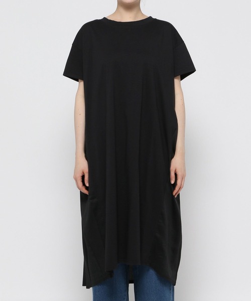 ichi（イチ）の「【ichi(イチ)】ドッキングワンピース（ワンピース・レディース・ホワイト/ブラック/ベージュ・FREE）」の4枚目の写真