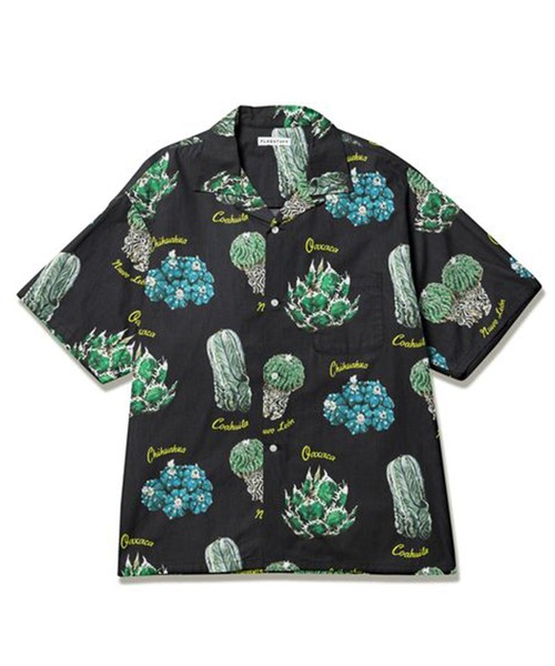 F-LAGSTUF-F(フラグスタフ)の「North and Central America S/S SHIRTS(シャツ/ブラウス・メンズ・ホワイト/ブラック・M/L/XL)」の2枚目の写真