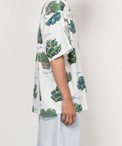 F-LAGSTUF-F(フラグスタフ)の「North and Central America S/S SHIRTS(シャツ/ブラウス・メンズ・ホワイト/ブラック・M/L/XL)」の6枚目の写真