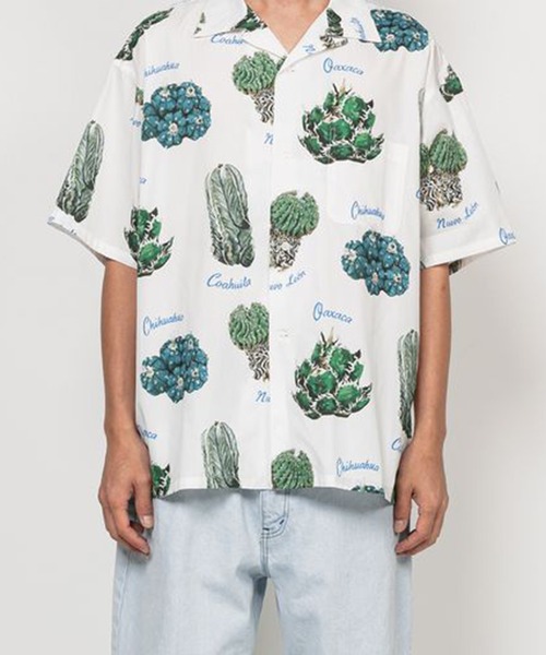 F-LAGSTUF-F(フラグスタフ)の「North and Central America S/S SHIRTS(シャツ/ブラウス・メンズ・ホワイト/ブラック・M/L/XL)」の5枚目の写真