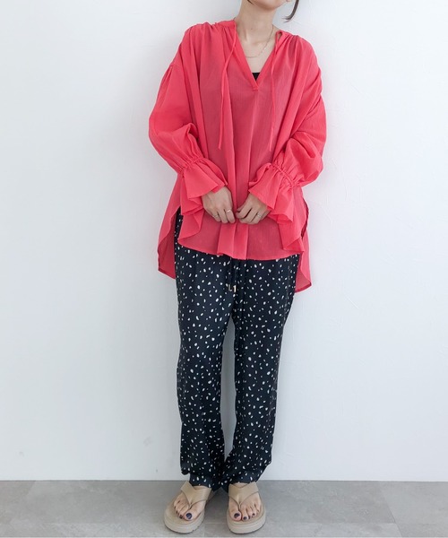 LEPSIM（レプシィム）の「アソートガラプリントパンツ　281087（その他パンツ・レディース・ブラック系その他/ブラウン系その他/グリーン系その他・FREE）」の21枚目の写真