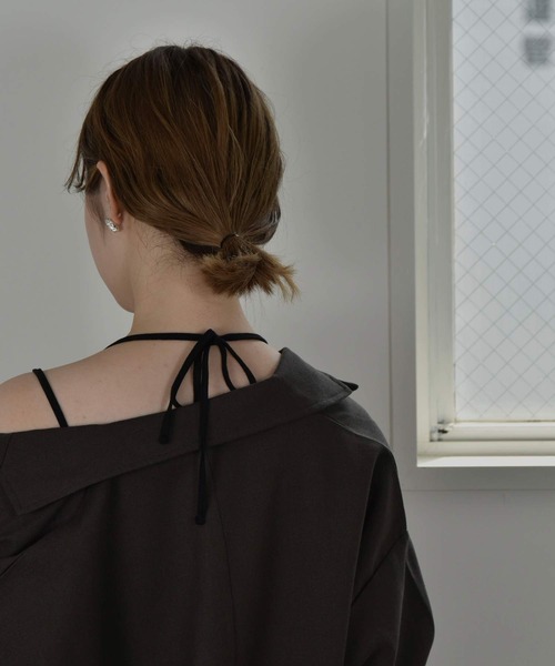 I_am（アイアム）の「arrange string bra top（チューブトップ・レディース・ブラック/テラコッタ・FREE）」の18枚目の写真