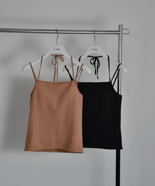 I_am（アイアム）の「arrange string bra top（チューブトップ・レディース・ブラック/テラコッタ・FREE）」の20枚目の写真