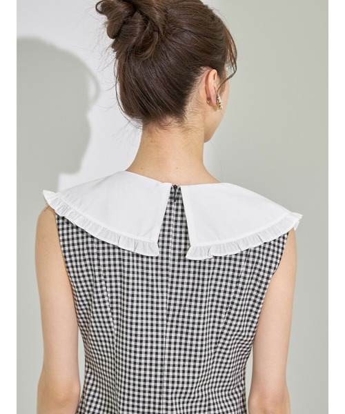 tocco closet（トッコ クローゼット）の「フリルビックカラー