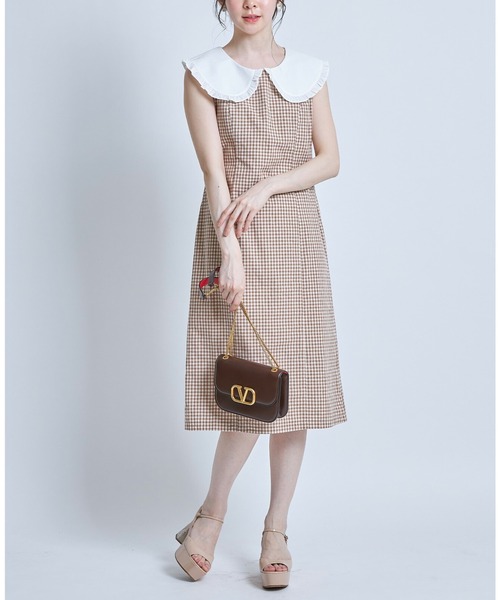 tocco closet（トッコ クローゼット）の「フリルビックカラー