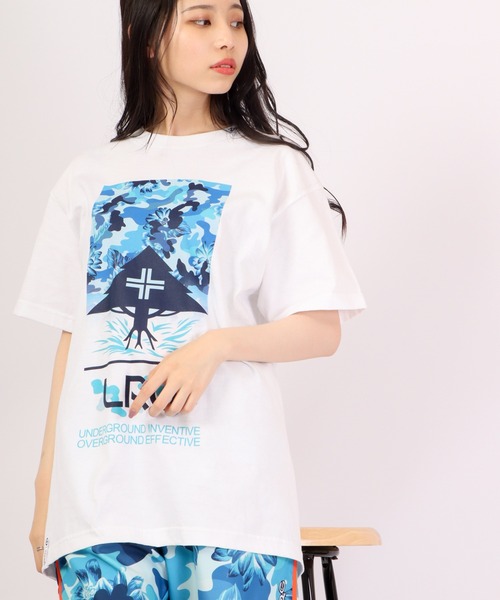 LRG（エルアールジー）の「LRG リフティド タクティクス SS Tシャツ（Tシャツ/カットソー・メンズ・ホワイト/ブラック/ネイビー/ターコイズブルー/シルバー/オレンジ/ホワイト系その他/ブラック系その他/ブルーグリーン/ホワイト系その他2・L/2XL/XL/M）」の16枚目の写真