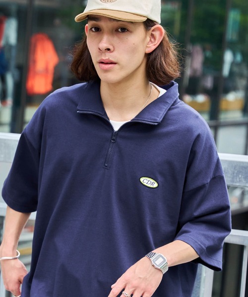 Courreges ✨美品✨ ハーフジップ 長袖 トップス ロゴ ワッペン 38 楽天市場】ART BY MARK GONZALES マークゴンザレス ハーフジップ