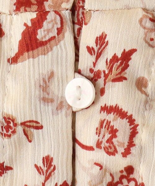 OPAQUE.CLIP（オペークドットクリップ）の「◆ヴィンテージフラワーワンピース（ワンピース・レディース・ベージュ系/ネイビー系・36/38）」の13枚目の写真