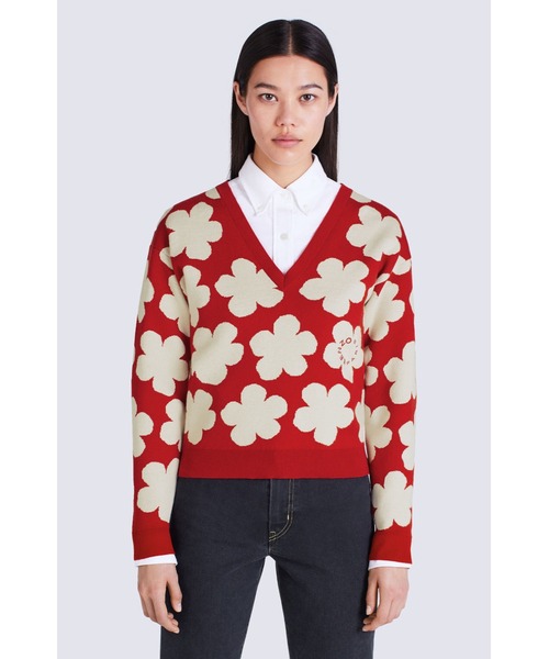 KENZO（ケンゾー）の「'Hana Dots' ジャカード ジャンパー（ニット