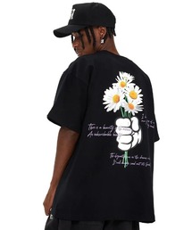 A'GEM/9 × .kom『M.E.D.M/エムイーディーエム』MEDM Little daisy Tee/MEDM リトルデイジー Tシャツ 半袖カットソー