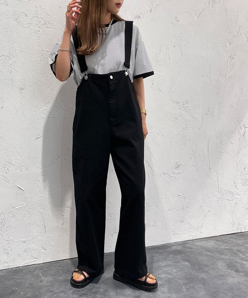 apres jour mignon（アプレジュールミニョン）の「半袖カラーリンガーT【ZOZOTOWN限定アイテム】（Tシャツ/カットソー・レディース・オフホワイト/ピンク/オレンジ/グリーン/ブルー系その他/イエロー系その他/ピンク系その他・X-LARGE/フリー）」の11枚目の写真