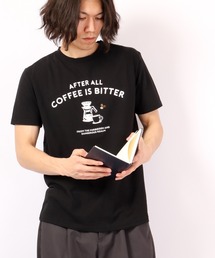 BF2 select coffeeサイフォン 刺繍 梨地 Tシャツ