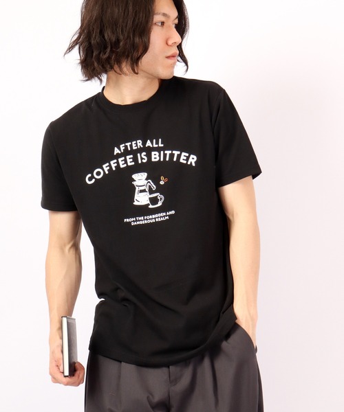 FUNALIVE(ファンアライブ)の「BF2 select coffeeサイフォン 刺繍 梨地 Tシャツ(Tシャツ/カットソー・メンズ・ホワイト/ブラック/カーキ/グレイッシュベージュ・LL/M/L)」の17枚目の写真