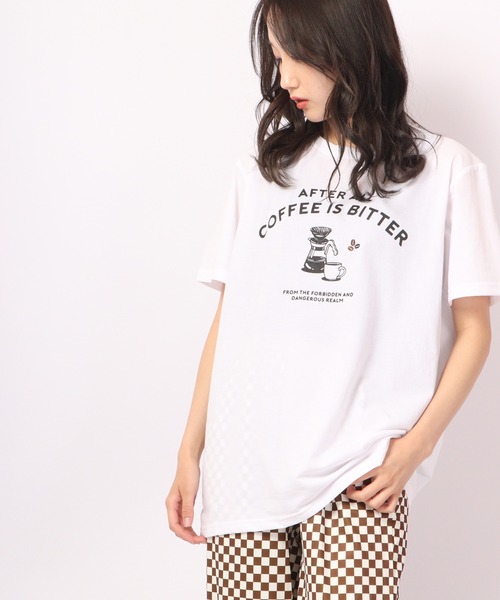 FUNALIVE(ファンアライブ)の「BF2 select coffeeサイフォン 刺繍 梨地 Tシャツ(Tシャツ/カットソー・メンズ・ホワイト/ブラック/カーキ/グレイッシュベージュ・LL/M/L)」の13枚目の写真