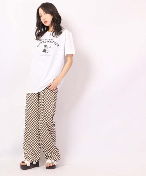 FUNALIVE(ファンアライブ)の「BF2 select coffeeサイフォン 刺繍 梨地 Tシャツ(Tシャツ/カットソー・メンズ・ホワイト/ブラック/カーキ/グレイッシュベージュ・LL/M/L)」の14枚目の写真