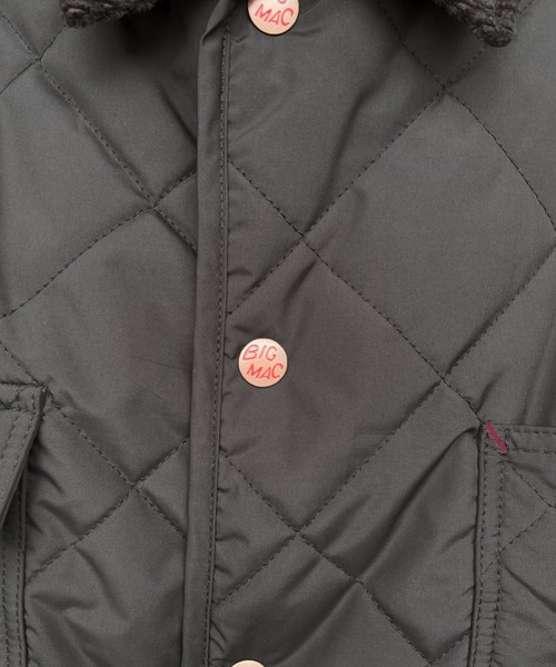 BIG MAC(ビッグマック)の「【BIG MAC/ビッグマック】別注キルティングカバーオールジャケット(カバーオール・レディース・ブラック/オフホワイト/ブルー・SMALL/MEDIUM/LARGE)」の18枚目の写真