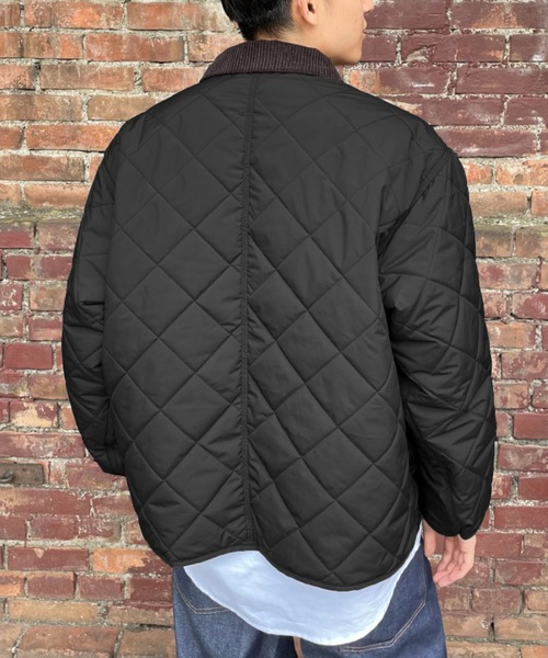 BIG MAC(ビッグマック)の「【BIG MAC/ビッグマック】別注キルティングカバーオールジャケット(カバーオール・レディース・ブラック/オフホワイト/ブルー・SMALL/MEDIUM/LARGE)」の13枚目の写真