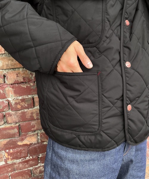 BIG MAC(ビッグマック)の「【BIG MAC/ビッグマック】別注キルティングカバーオールジャケット(カバーオール・レディース・ブラック/オフホワイト/ブルー・SMALL/MEDIUM/LARGE)」の22枚目の写真