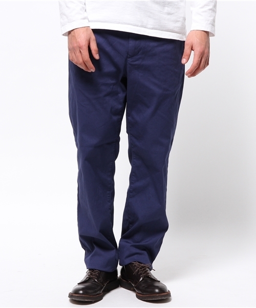 ivory court（アイボリーコート）の「コットン ツイルガーメントパンツ（その他パンツ・メンズ・ネイビー/ブルー系その他/ホワイト/ベージュ・38/36/40）」の4枚目の写真