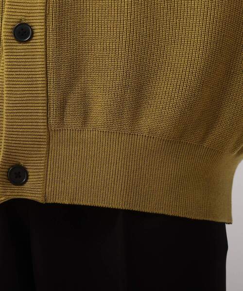 tk.TAKEO KIKUCHI（ティーケータケオキクチ）の「◆カラーニットカーディガン（カーディガン/ボレロ・メンズ・グリーン/マスタード/ワインレッド/ブラック・01/02/03）」の14枚目の写真