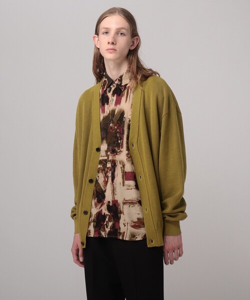 tk.TAKEO KIKUCHI（ティーケータケオキクチ）の「◆カラーニットカーディガン（カーディガン/ボレロ・メンズ・グリーン/マスタード/ワインレッド/ブラック・01/02/03）」の20枚目の写真