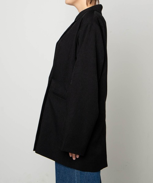 WEGO（ウィゴー）の「WEGO/テーラードジャケット（テーラードジャケット・レディース・ブラック/ベージュ系その他2・FREE）」の13枚目の写真