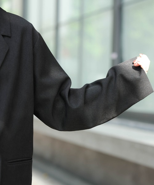 WEGO（ウィゴー）の「WEGO/テーラードジャケット（テーラードジャケット・レディース・ブラック/ベージュ系その他2・FREE）」の12枚目の写真