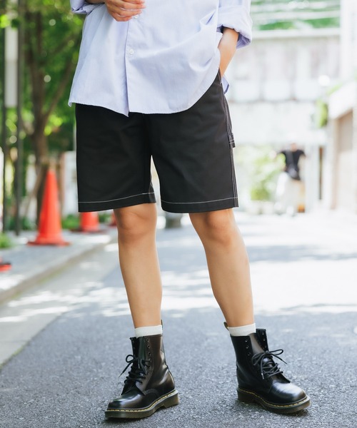 STUSSY（ステューシー）の「STUSSY/ステューシー Poly Cotton Work ショーツ（カーゴパンツ・メンズ・ブラック・28）」の9枚目の写真