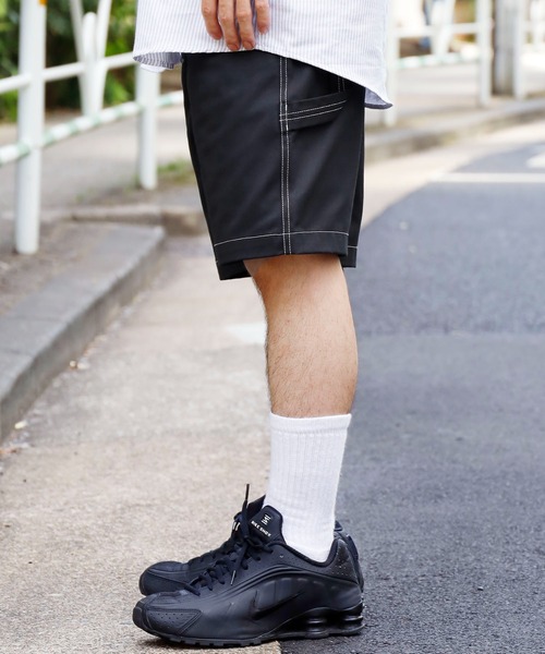 STUSSY（ステューシー）の「STUSSY/ステューシー Poly Cotton Work ショーツ（カーゴパンツ・メンズ・ブラック・28）」の7枚目の写真