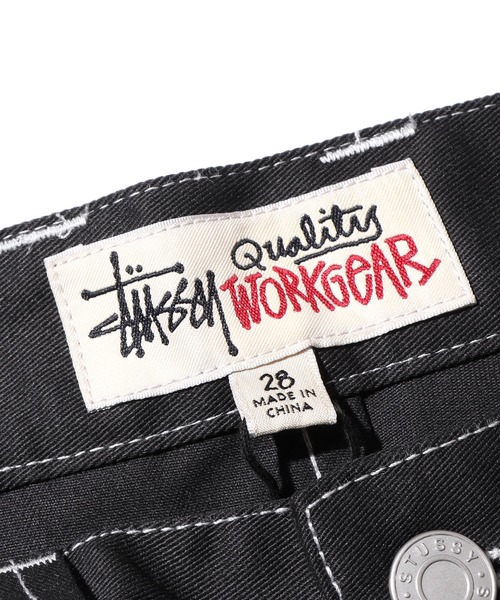 STUSSY（ステューシー）の「STUSSY/ステューシー Poly Cotton Work ショーツ（カーゴパンツ・メンズ・ブラック・28）」の20枚目の写真