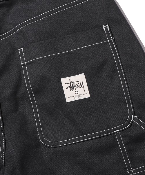 STUSSY（ステューシー）の「STUSSY/ステューシー Poly Cotton Work ショーツ（カーゴパンツ・メンズ・ブラック・28）」の3枚目の写真