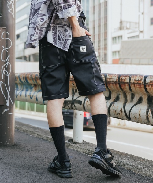 STUSSY（ステューシー）の「STUSSY/ステューシー Poly Cotton Work ショーツ（カーゴパンツ・メンズ・ブラック・28）」の18枚目の写真