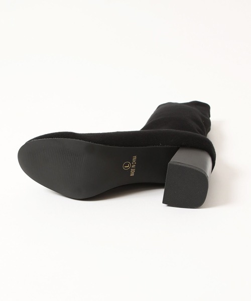 Andemiu（アンデミュウ）の「ニットブーツ156870（ブーツ・レディース・オフホワイト/ブラック・SMALL/MEDIUM/LARGE）」の7枚目の写真