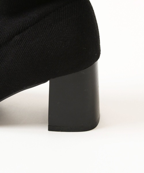 Andemiu（アンデミュウ）の「ニットブーツ156870（ブーツ・レディース・オフホワイト/ブラック・SMALL/MEDIUM/LARGE）」の9枚目の写真