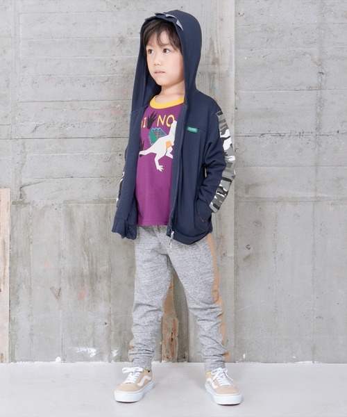 RAGMART（ラグマート）の「ジップアップパーカー（パーカー・キッズ・ネイビー/グリーン・130cm/100cm/120cm/110cm）」の5枚目の写真