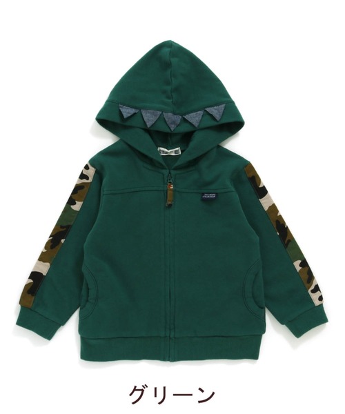 RAGMART（ラグマート）の「ジップアップパーカー（パーカー・キッズ・ネイビー/グリーン・130cm/100cm/120cm/110cm）」の10枚目の写真