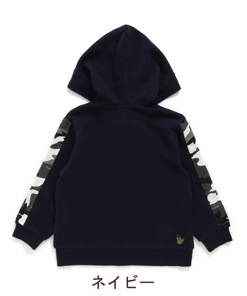 RAGMART（ラグマート）の「ジップアップパーカー（パーカー・キッズ・ネイビー/グリーン・130cm/100cm/120cm/110cm）」の13枚目の写真