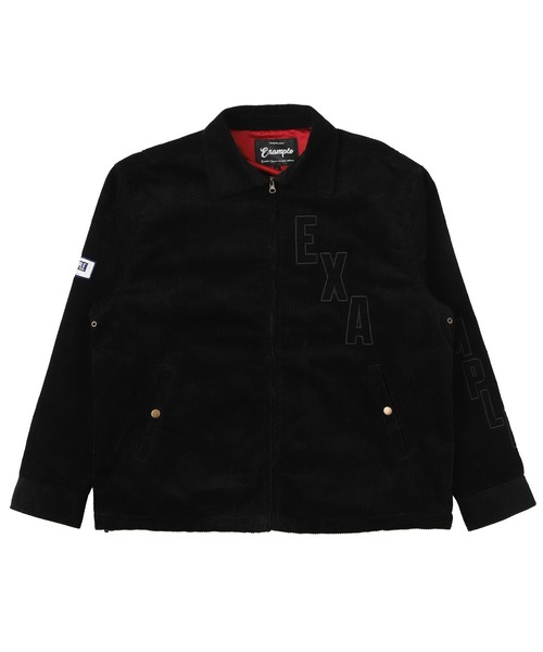 EXAMPLE（エグザンプル）の「EXAMPLE PATCH CORDUROY SWING TOP（ブルゾン・メンズ・ブラック/グリーン/ブラウン・M/L/XL）」の2枚目の写真