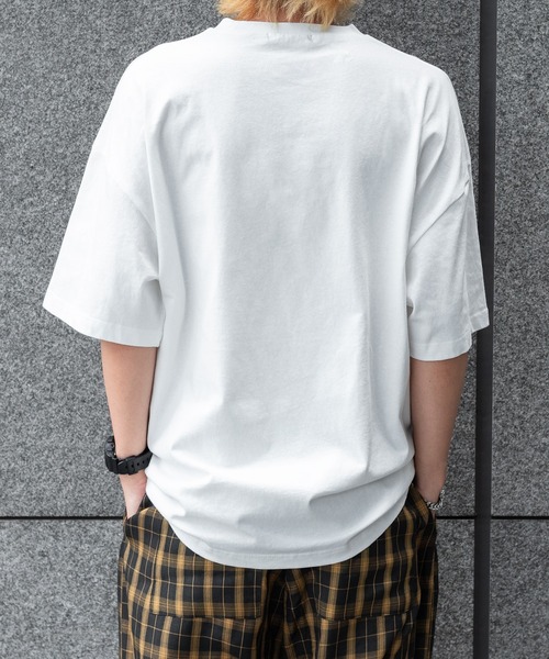 kutir(クティール)の「アソートキャットプリントルーズTシャツ(Tシャツ/カットソー・メンズ・ホワイト系その他/ホワイト系その他2/ホワイト系その他3・MEDIUM/LARGE)」の20枚目の写真