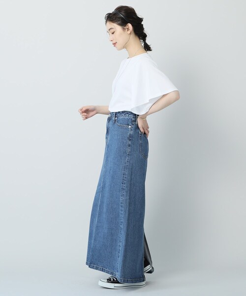 【新品未使用】アンタイトル カットソー 楽天市場】【透け感が涼しげ／洗える】エアリーチュール