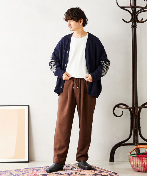 PENDLETON（ペンドルトン）の「【PENDLETON / ペンドルトン】別注 ジャガードカーディガン（カーディガン/ボレロ・メンズ・ブラック/ベージュ/ネイビー/ブラウン・MEDIUM/LARGE）」の18枚目の写真