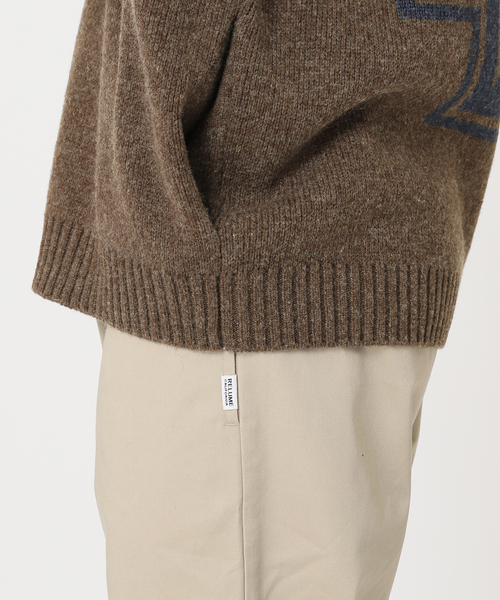 PENDLETON（ペンドルトン）の「【PENDLETON / ペンドルトン】別注 ジャガードカーディガン（カーディガン/ボレロ・メンズ・ブラック/ベージュ/ネイビー/ブラウン・MEDIUM/LARGE）」の8枚目の写真