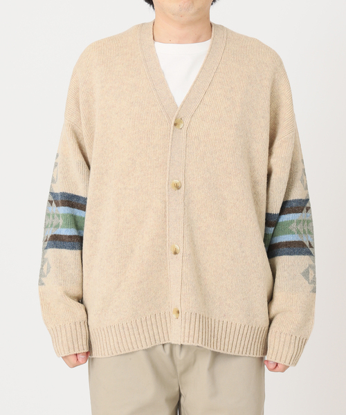 PENDLETON（ペンドルトン）の「【PENDLETON / ペンドルトン】別注 ジャガードカーディガン（カーディガン/ボレロ・メンズ・ブラック/ベージュ/ネイビー/ブラウン・MEDIUM/LARGE）」の21枚目の写真