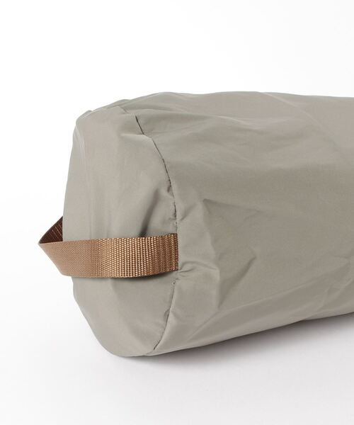 Gramicci（グラミチ）の「【GRAMICCI/グラミチ】SHELL PACKING POUCH | シェルパッキングポーチ（ハンドバッグ・メンズ・ベージュ/グリーン/ブラック・FREE）」の8枚目の写真