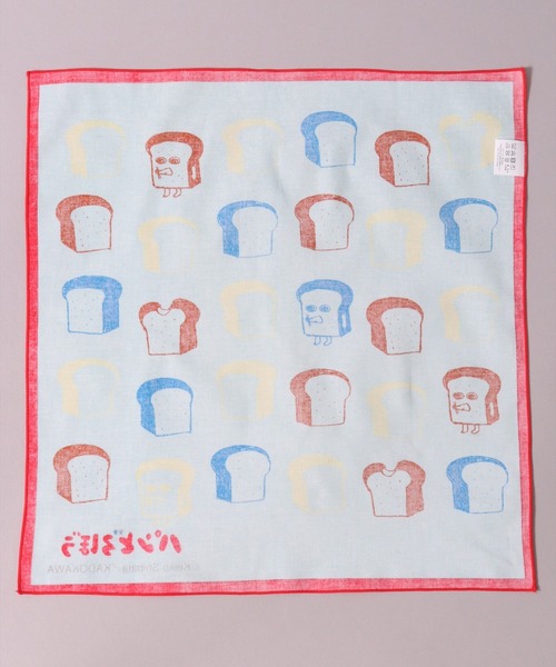 BAYBLO(ベイブロ)の「(SK)ハンカチにも使える ランチクロス(お弁当箱・キッズ・ホワイト×ブラック/ホワイト×レッド・ONE SIZE)」の10枚目の写真