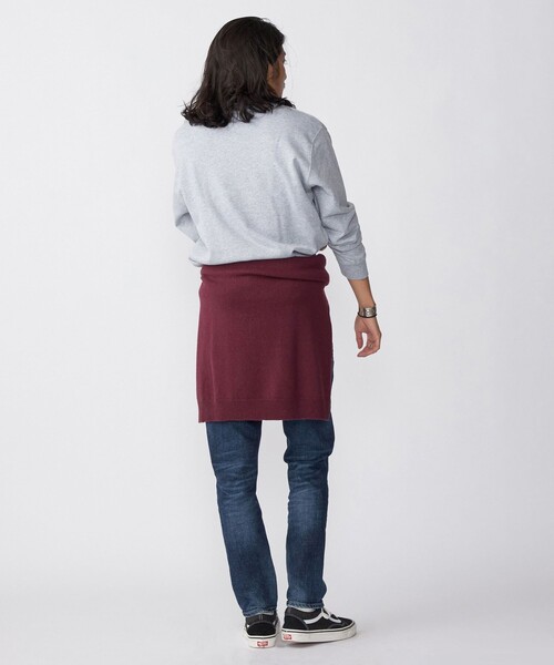 SHIPS（シップス）の「*SHIPS: STYLISH STANDARD ロゴ 刺繍 スウェット（スウェット・メンズ・ホワイト/ブラック/ネイビー/グレー・SMALL/MEDIUM/LARGE/X-LARGE）」の11枚目の写真