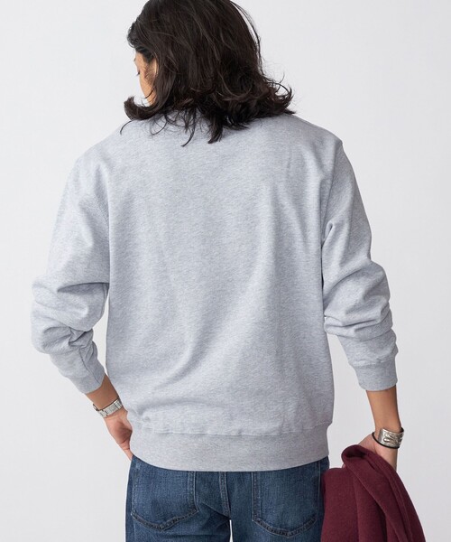 SHIPS（シップス）の「*SHIPS: STYLISH STANDARD ロゴ 刺繍 スウェット（スウェット・メンズ・ホワイト/ブラック/ネイビー/グレー・SMALL/MEDIUM/LARGE/X-LARGE）」の15枚目の写真